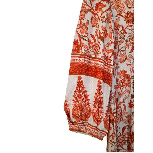 NWT Band Of The Free Savara Dress Floral Ruffled Bohemian Womens Small - Picture 8 of 9